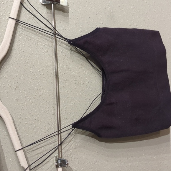 Out From Under For Urban Outfitters Elastic Strap Strappy Tank Crop Top Small - Picture 1 of 5
